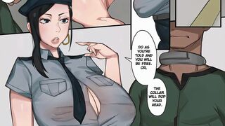 Female Officer Gets Fucked [Motion Comic]
