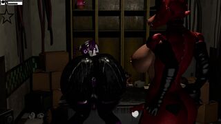 The puppet twerks for the fox