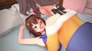 Matsuri X Sora Futa Rubbing