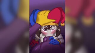 Jax and Pomni [by Jackofak]