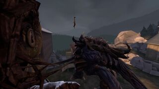 Kerrigan feeds her pet by thelittleboot