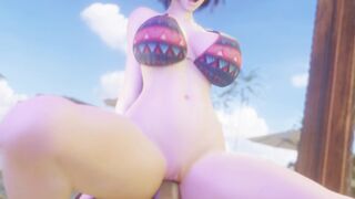 Tsukushi Cowgirl - Bikini (Dark Skin Male) [Manwiththemole]