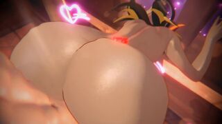 Dehya White Animation NO WM Pov