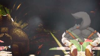 MrBear and Othello ruts clogs and heavily knocked up Mienshao and Sylveon