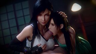 Tifa and Tifa blowjob ver 1