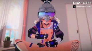 Silver wolf: How's that? Hey, hey, how's it feel?