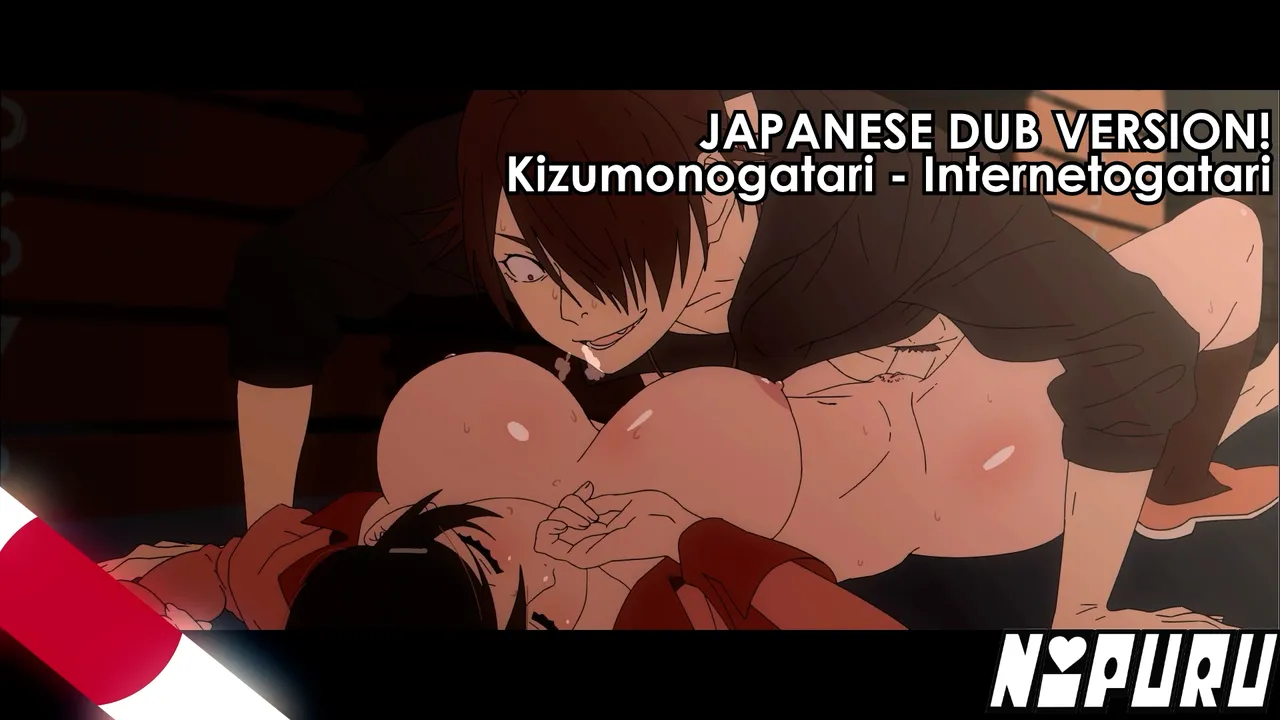 [Nipuru] Kizumonogatari - Hanekawa and Araragi (Uncensored scene)