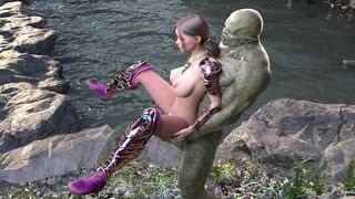 Violated Princess (Adult Game) - Wizard Scene