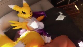 Renamon's Morning Surprise - Furromantic