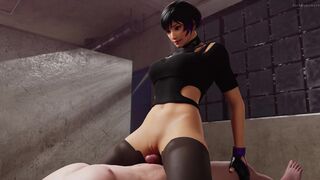 Reina Mishima is on top~! [Darkbahamuth]