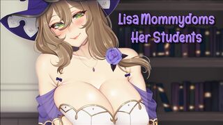 [Voiced Hentai JOI] Lisa Mommydoms Her Students [Gangbang, Soft Femdom]