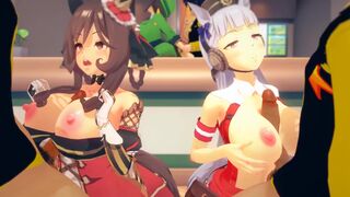 Gentildonna & Gold Ship_Uma Musume [Axl020431]