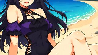 Zetsubouda Meru Gangbang On The Beach