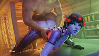 widowmaker fuck in industrial factory