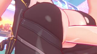 filling evelyn's big ass