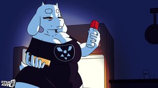 Toriel's midnight snack by squealydealy