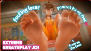 Extreme Breathplay • Fucking Your Lungs [Foot Fetish]