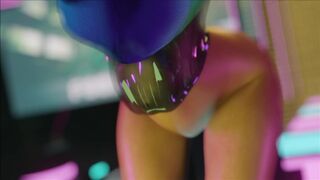 Blue Moon X Horse Dildo Part II: EQUINE PHALLIC GOBBLER [Th3Bartender]