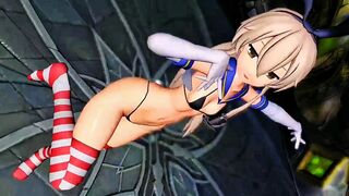 Shimakaze - King [MMD R15] GuraMMD