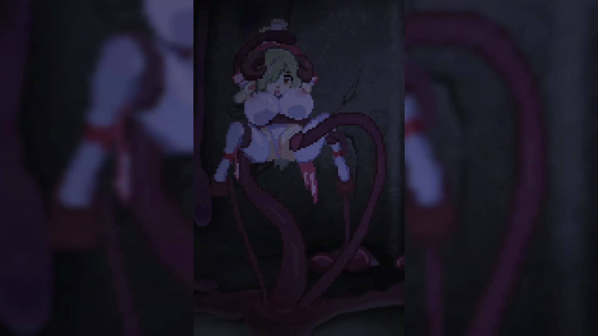 Жігіт қызының мысығын жалауы керек еді Юбка киген, төрт аяқты қыз