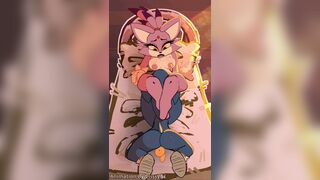 Sonic Licking Blaze [Crissyac]