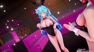 [Tsurara] Sad Cat Dance Bunny R18 - Yukihana Lamy / Houshou Marine