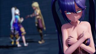 Mona body paint exhibitionism Dance & sex