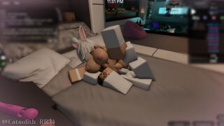 Getting intimate with the snow bunny~ | Sex with a follower (14) | Part 2