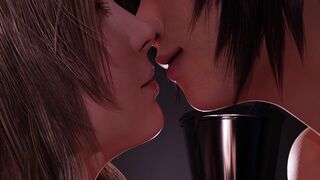 Aerith X Yuffie [Teehee3D]