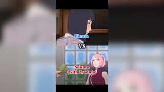 Sakura (2x stats) VS Hinata WIS/HMV