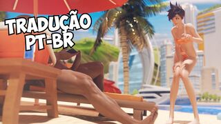 Tracer On Lifeguard Duty [PT-BR]