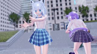 [4kmmd]Fubuki Okayu Drop pop candy