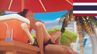Overwatch - Tracer on Lifeguard Duty [Kreamu] [Sub-Thai]