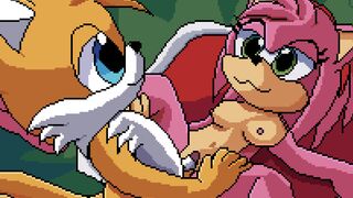 Tails fucking Amy