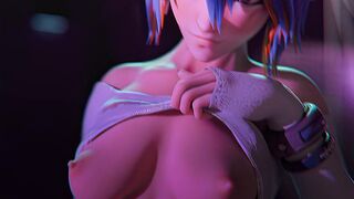 Kiriko Overwatch NSFW edit