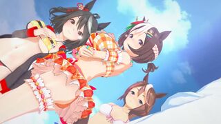 Kitasan Black, Special Week & Tokai Teio_Uma Musume [Axl020431]