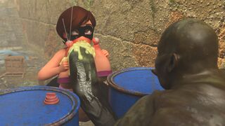 Helen Parr: On a Special Mission – Cheating with a Monster During Pregnancy