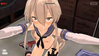 Shimakaze records homemade porn [R18] Reimo