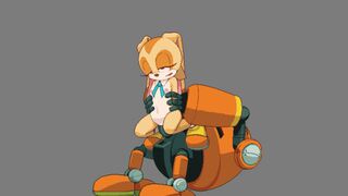 Cream Fucked by Egg Paw