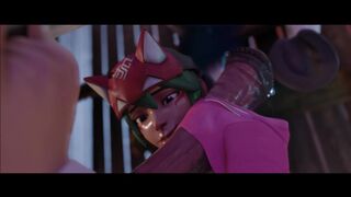 Egirl Kiriko x Horse barn sex