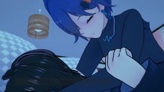 Oral vore by traponeko