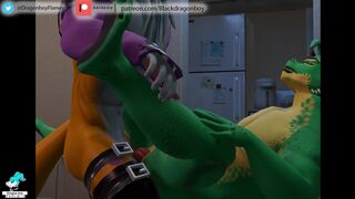 Little Avocado faces the fierce Renamon Knot