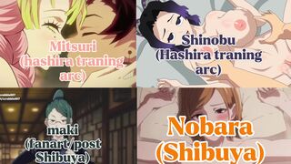 Mitsuri VS Maki VS Shinobu VS Nobara WIS/HMV