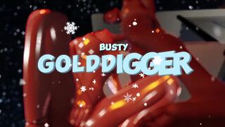 Busty Golddigger