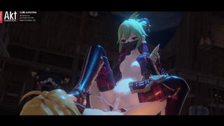 Akt Kuki Shinobu (nude)