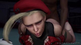 Cammy can't get enough BBC stress relief. [Stoneddude]