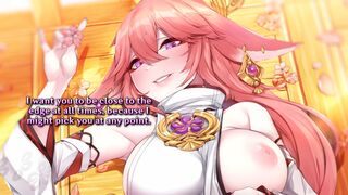 [Animated and Voiced HJOI] Yae's Gangbang - Day 13 (Soft Femdom Multiple Day Series)