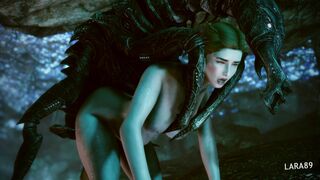 The reproductive strategy of the Chaurus