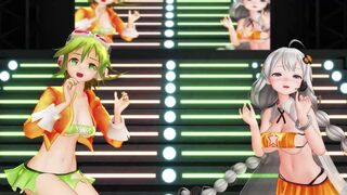 GUMI & Akari in Aifutsu Dance Hall R-18 [Mochi。]