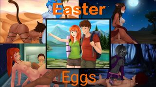 Space Paws, Easter Egg Scenes and Easter Egg Harem Ending
